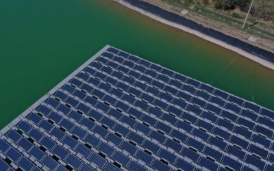 Planta solar flotante más grande de Chile